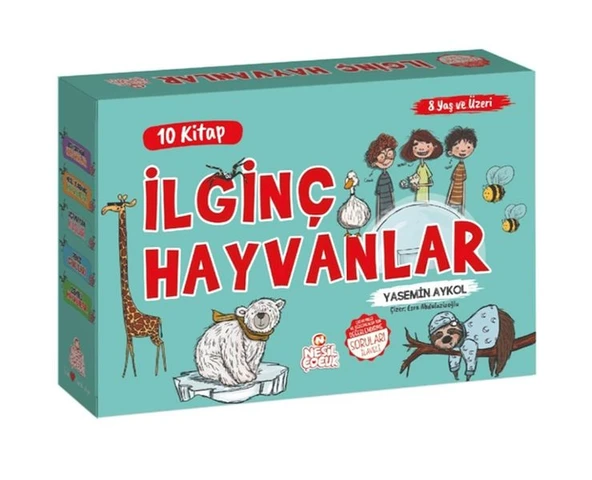 İlginç Hayvanlar(10 Kitap) ürün görseli 1