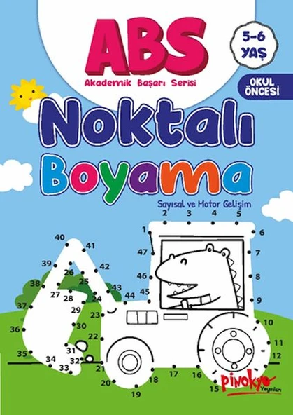 ABS 5-6 Yaş Noktalı Boyama ürün görseli 1