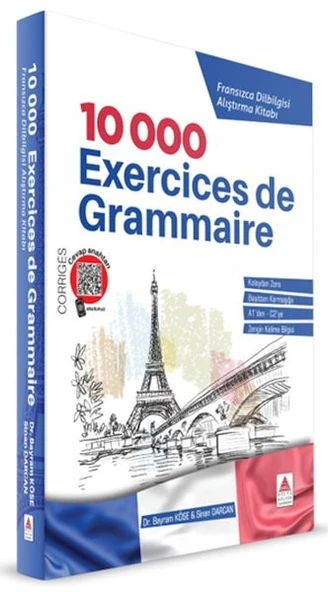 10 000 Exercices de Grammaire Fransızca Dilbilgisi Alıştırma Kitabı ürün görseli 1