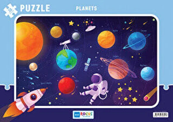 Blue Focus Planets (Gezegenler) - 30 Parça ürün görseli 1