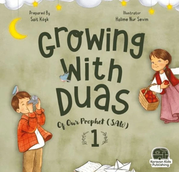 Growing With Duas Of Our Prophet (Saw) 1 (İngilizce) ürün görseli 1