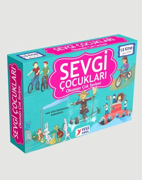 Sevgi Çocukları Okumayı Çok Seviyor 10 Kitap ürün görseli 1