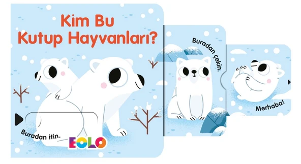 Kim Bu Kutup Hayvanları ! - Sürgülü Kitaplar ürün görseli 1