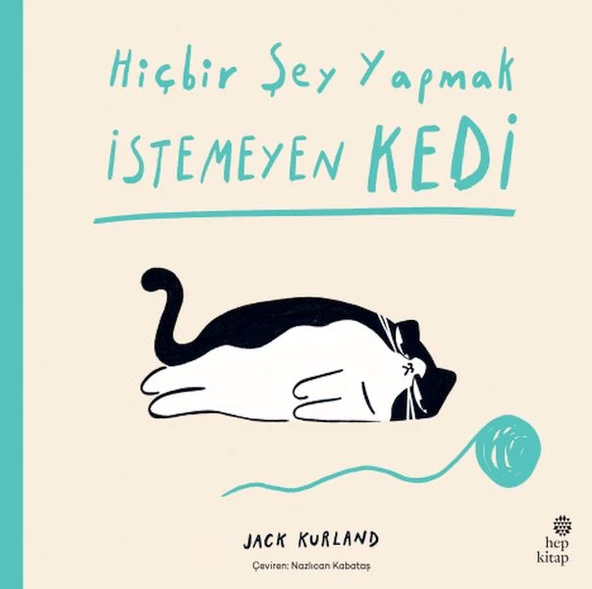 Hiçbir Şey Yapmak İstemeyen Kedi ürün görseli 1