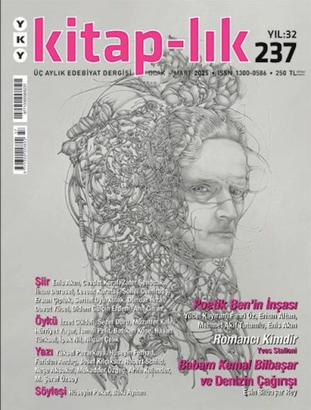 Kitap-lık Sayı 237 - İki Aylık Edebiyat Dergisi (Ocak-Mart 2025) ürün görseli 1