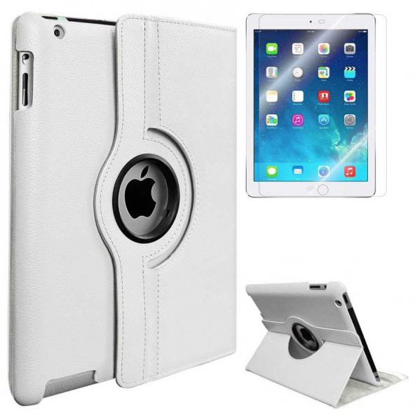 Apple iPad Mini 2 3 Zore Dönebilen Standlı Tablet Kılıfı ürün görseli 1