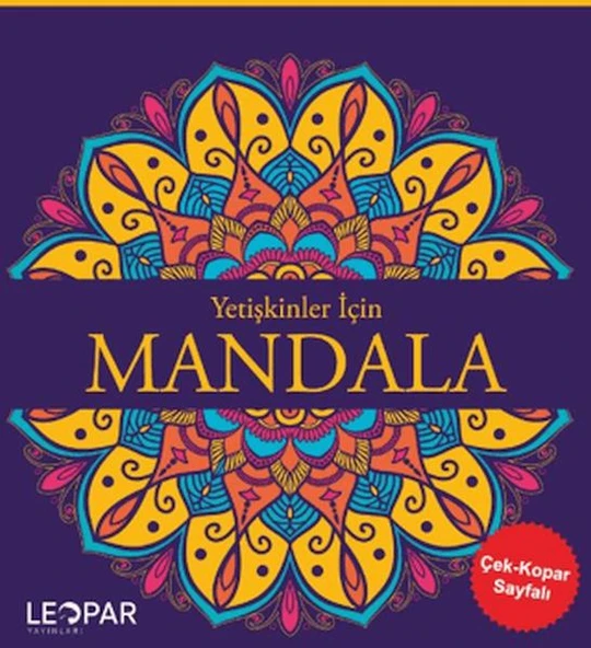 Yetişkinler İçin Mandala - Mor ürün görseli 1
