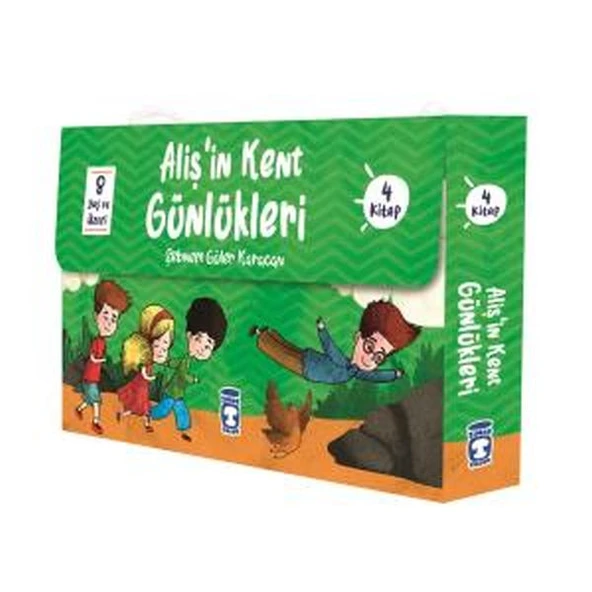 Alişin Kent Günlükleri - Set (4 Kitap) ürün görseli 1
