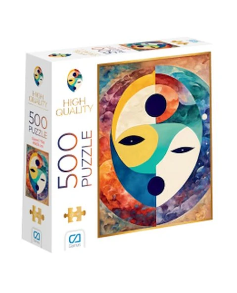 Gizemli Yüz  Puzzle 500 ürün görseli 1