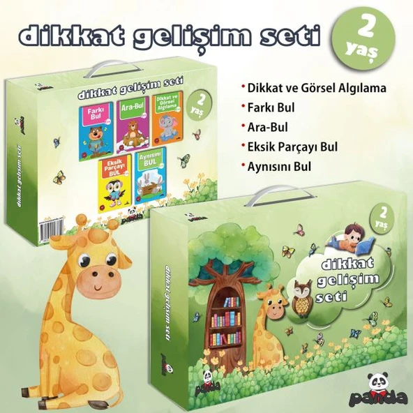 Dikkat Gelişim Seti 2 Yaş ürün görseli 1