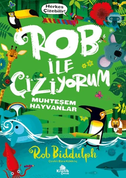 Rob ile Çiziyorum 2 Muhteşem Hayvanlar ürün görseli 1