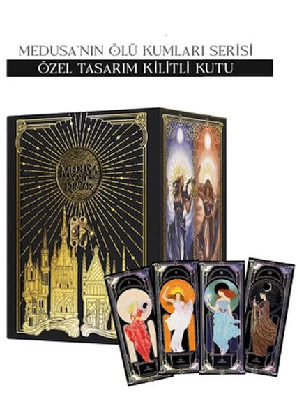 Medusa'nın Ölü Kumları Serisi - Hediyeli Kilitli Kutu (Ciltli) ürün görseli 1
