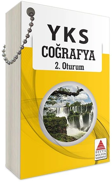 Delta Kültür YKS 2. Oturum Coğrafya Kartları ürün görseli 1