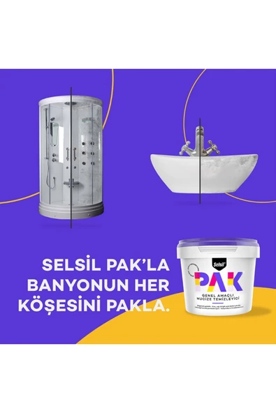 Selsil Pak Mucize Temizleyici 500 Gram Krem - Resim 5