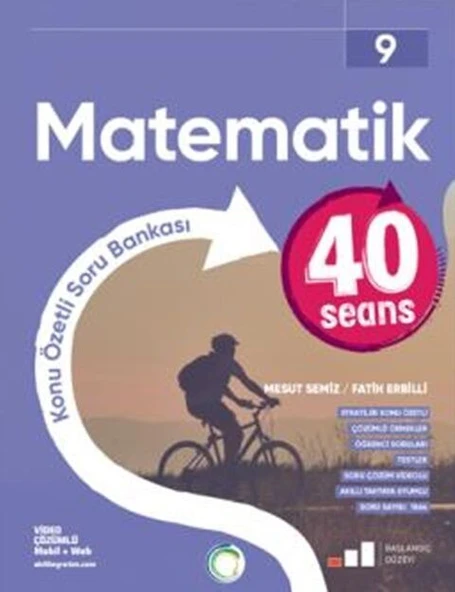 Okyanus Yayınları 9. Sınıf 40 Seans Matematik ürün görseli 1