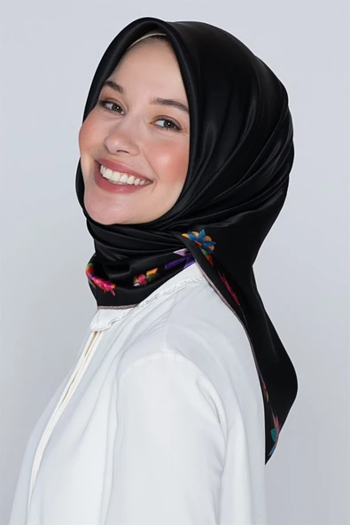 Özel Nostalji Serisi Sura Ipek Eşarp Modelleri 8064d 09 ürün görseli 1