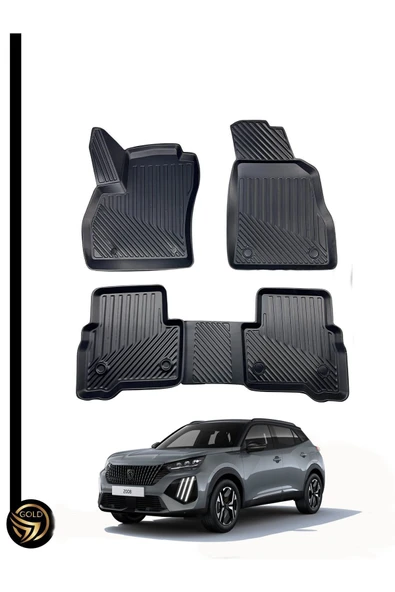 Black Gold Volkswagen T-roc Uyumlu 3d Oto Paspas Havuzlu Rjn ürün görseli 1