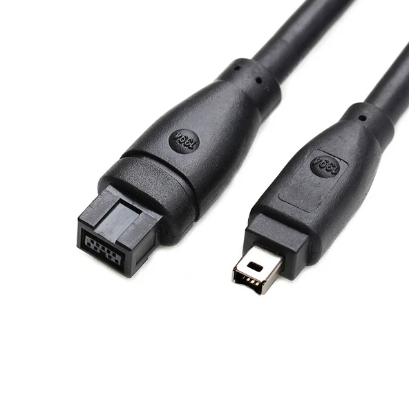 firewire 1394 4 pin to 9 pin kablo IEEE 1394  400/900 kablo 1.5 m ürün görseli 1