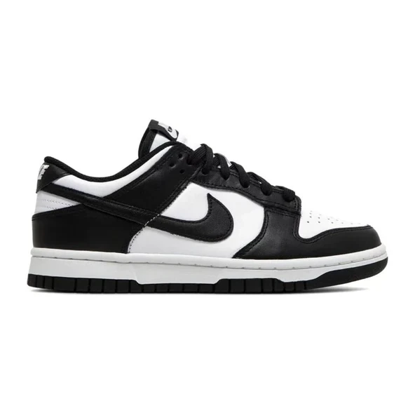 Nike Dunk Low Black White Unisex Spor Ayakkabı ürün görseli 1