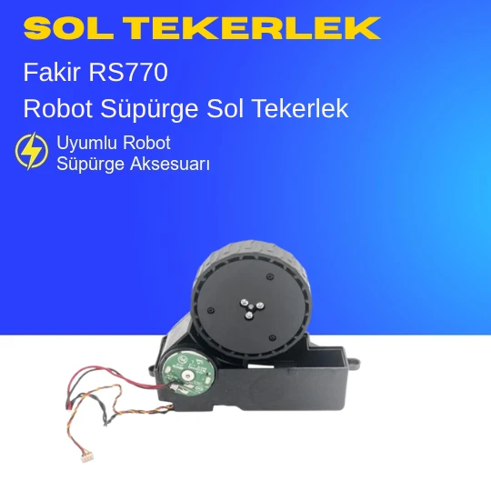 Fakir RS 770 Robot Süpürge Sol Tekerlek Motoru ürün görseli 1