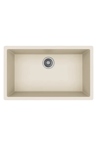 EVIER Granit Evye Nero XXL BEIGE - BEJ (KREM) I (76.5x45.5) ürün görseli 1