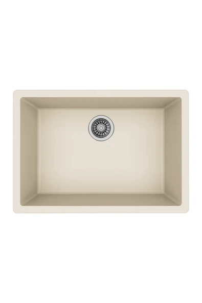 EVIER Granit Evye Nero XL BEIGE - BEJ (KREM) I (61x45.5) ürün görseli 1