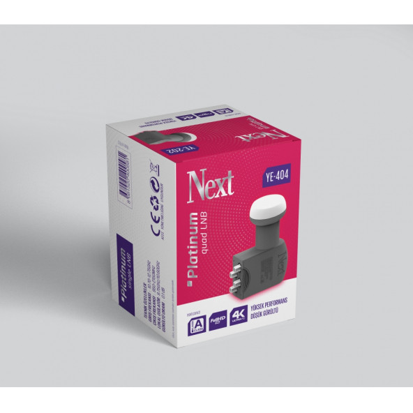 Next Ye-404 Quad Platinum 4 Giriş Lnb ürün görseli 1