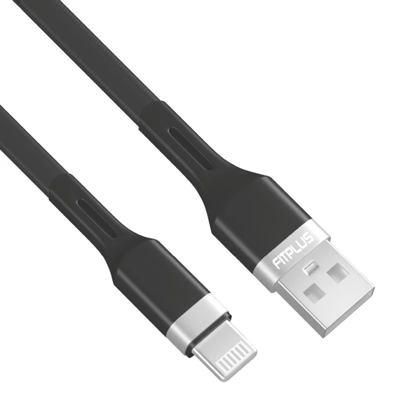 FitPlus Premium PS-302 Lightning Data/Şarj Kablosu 2.4A 1mt - Resim 4