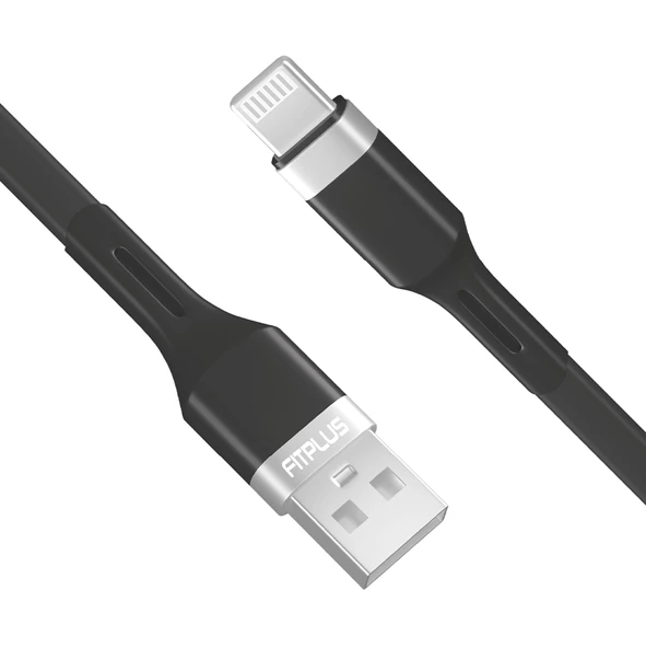 FitPlus Premium PS-302 Lightning Data/Şarj Kablosu 2.4A 1mt - Resim 12