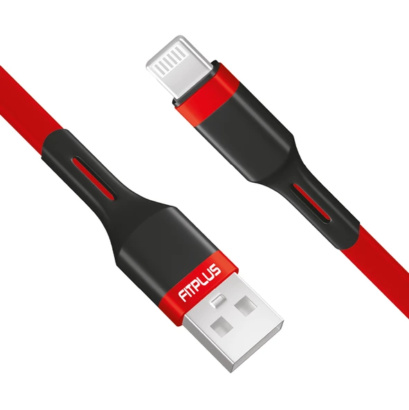 FitPlus Premium PS-302 Lightning Data/Şarj Kablosu 2.4A 1mt - Resim 9