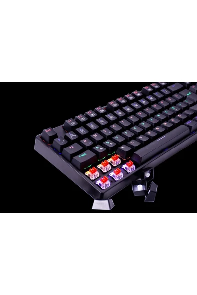 REDRAGON K582R SURARA Türkçe Rainbow Aydınlatmalı Red Switch Mekanik Klavye ürün görseli 1