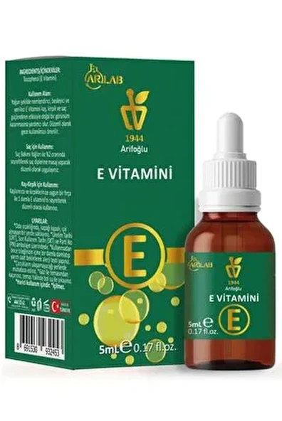 Arifoğlu E Vitamini 5ml %100 ürün görseli 1