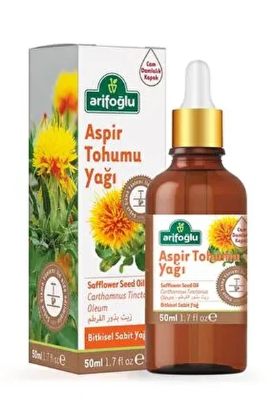 Arifoğlu Aspir Tohumu Yağı 50 ml ürün görseli 1