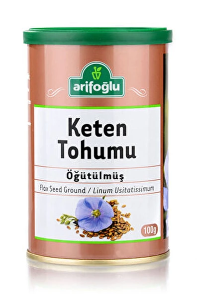 Arifoğlu Keten Tohumu Öğütülmüş 100 gr ürün görseli 1