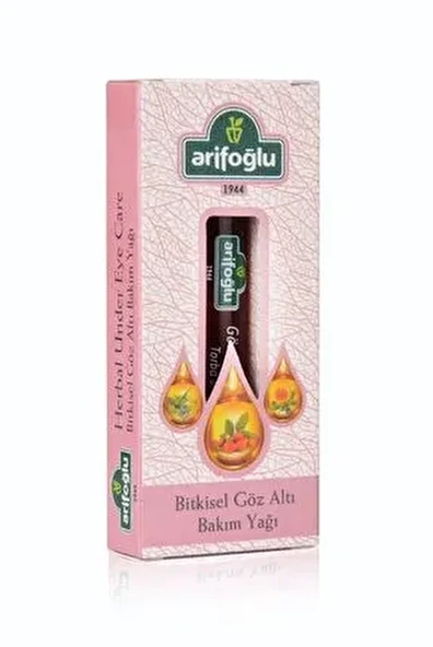 Arifoglu Bitkisel Göz Altı Bitkisel Bakım Yağı 10 ml ürün görseli 1