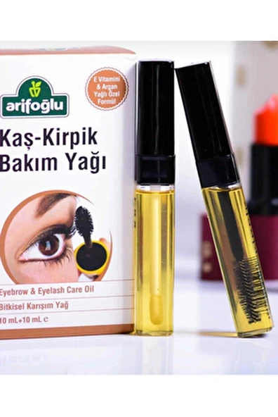 Arifoğlu Kaş ve Kirpik İçin 10+10 ml Bitkisel Bakım Yağı ürün görseli 1