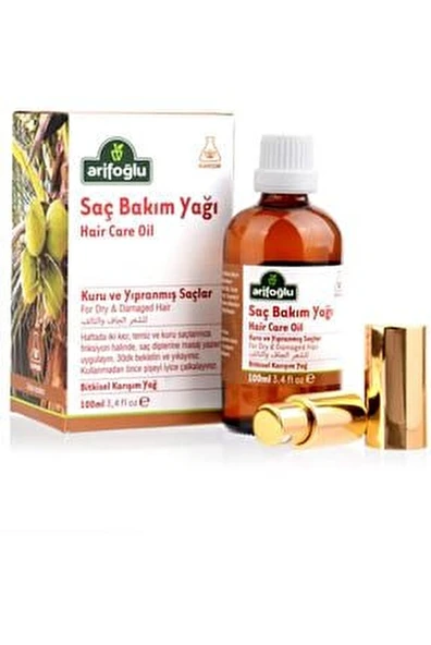 Arifoğlu Saç Bakım Yağı Kuru ve Yıpranmış Saçlar 100ml ürün görseli 1