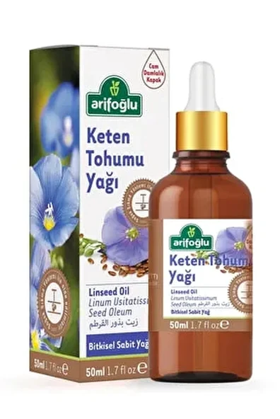 Arifoğlu Keten Tohumu Yağı 50 ml ürün görseli 1