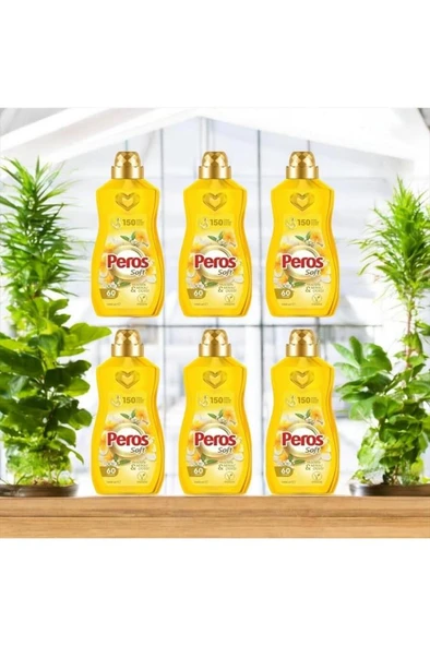 Peros 1440 ml Çamaşır Yumuşatıcı Yasemin Çiçeği Ve Neroli(1440 ML X 6'LI/6 ADET) ürün görseli 1