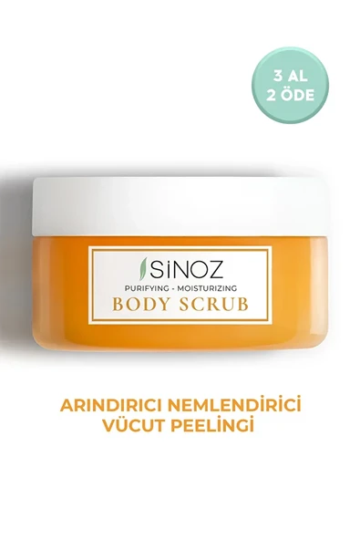 SİNOZ Body Scrub Besleyici Arındırıcı Nemlendirici Vücut Peelingi 300 gr ürün görseli 1