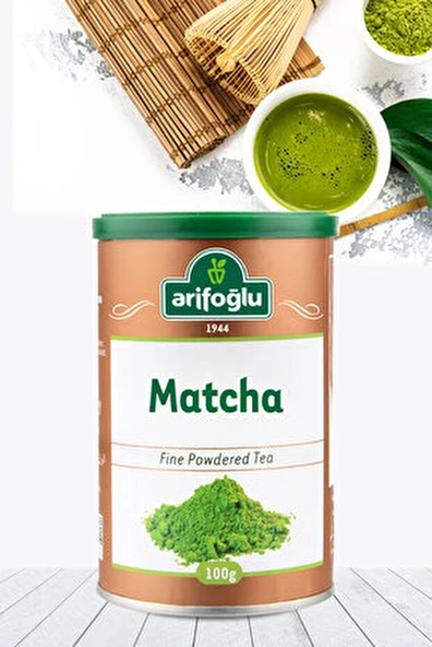 Arifoglu Matcha Tozu Çayı 100g ürün görseli 1