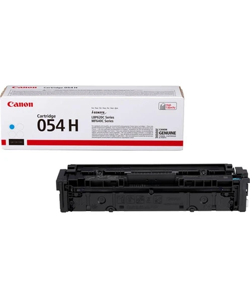 Canon CRG-054H C Cyan Mavi Yüksek Kapasiteli Toner MF645 ürün görseli 1