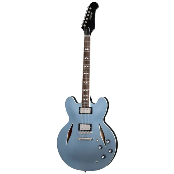 Epiphone Dave Grohl Signature DG-335 Elektro Gitar (Pehlam Blue) ürün görseli 1