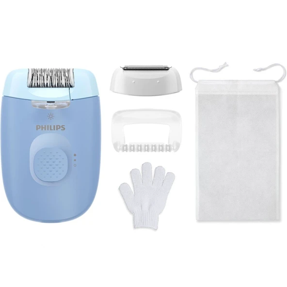 Philips BRE247/05 Series 4000 Kablolu Kompakt Epilatör ürün görseli 1
