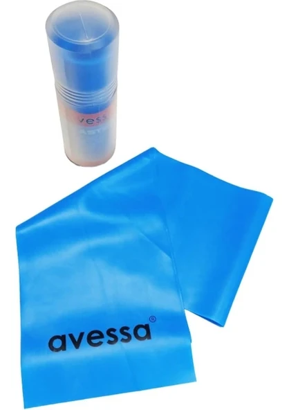 Avessa Tüpte Pilates Lastiği Yumuşak Direnç 0,45 mm Mavi ürün görseli 1