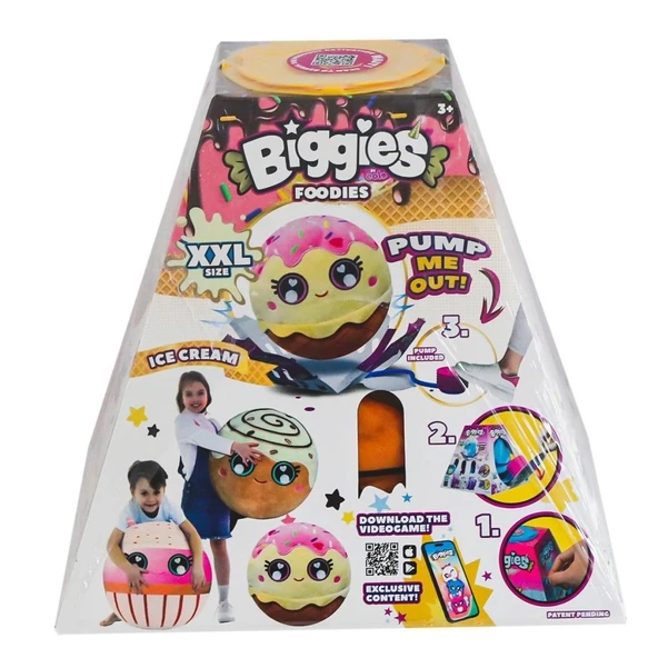 Nessiworld  72608 Peluş Biggies Foodies Cinammon Roll Size XXL ürün görseli 1