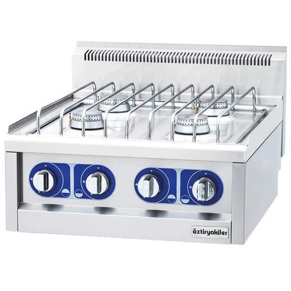 Öztiryakiler 7865.N1.60603.35 Gazlı Setüstü Ocak, Osog 6060 ürün görseli 1