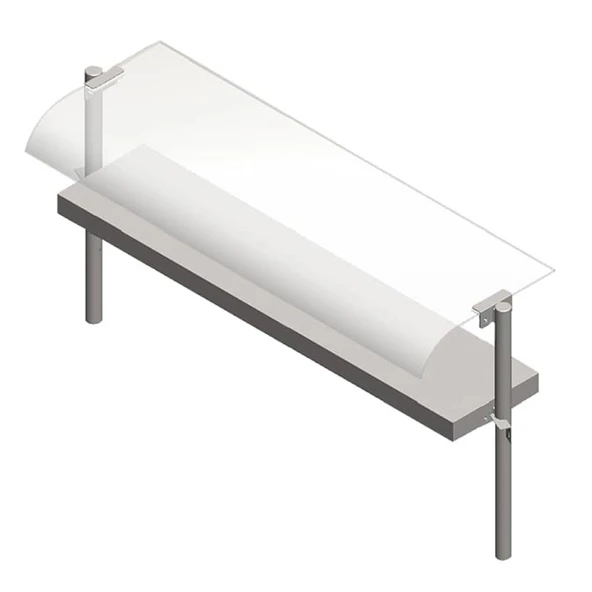 Öztiryakiler 7897.16030.08 Servis Rafı, 160x30x73 Cm ürün görseli 1
