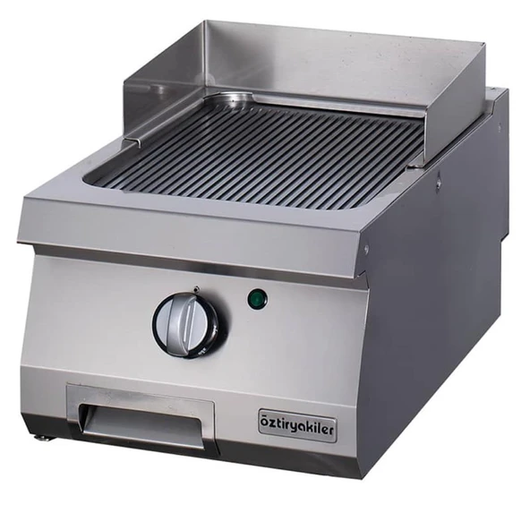 Öztiryakiler 7864.N1.40703.01C Elektrikli Grill Plate, Oluklu,40x70x30 Cm, Krom Kaplı,Oge 4070 N C ürün görseli 1