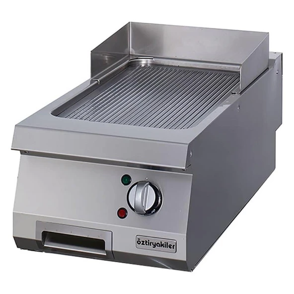 Öztiryakiler 7864.N1.40703.01 Elektrikli Grill Plate, Oluklu, 40x70x30 Cm, Oge 4070 N ürün görseli 1